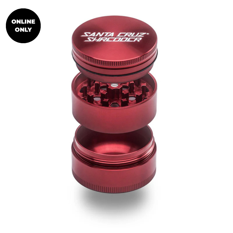 Shredder 3-delige Grinder | Santa Cruz - consistente maling zonder zeef