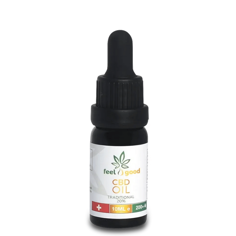 CBD Oil 20% Feel Good | 10 ml - For those looking for strength and refinement in their routine. 