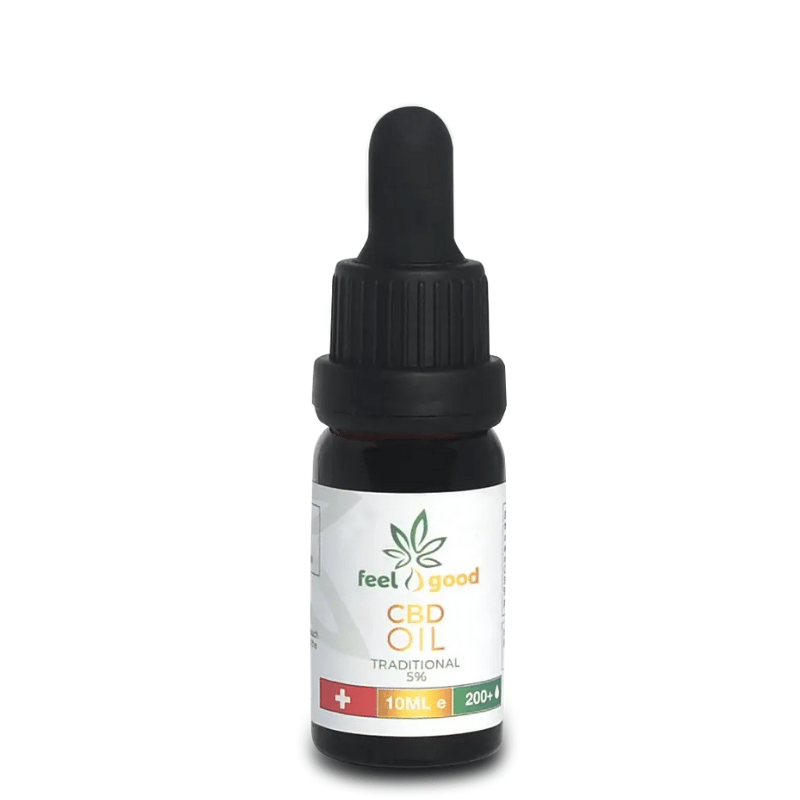 Huile de CBD 5 % | 10 ml - Pour ceux qui préfèrent commencer lentement et consciemment. 