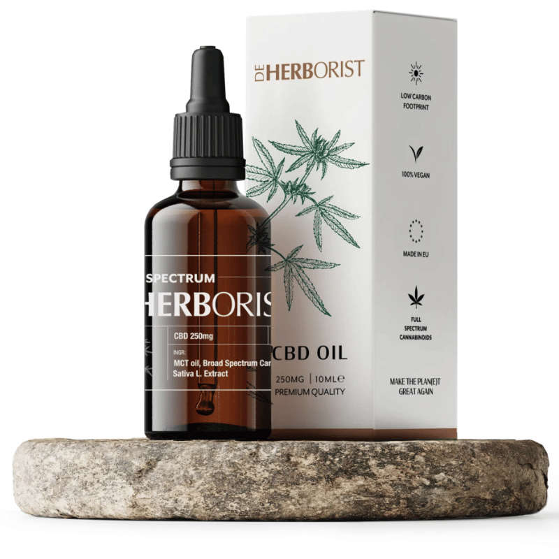 CBD 2.5% The Herborist | 10 ml - For those who want to start a natural routine gently. 
