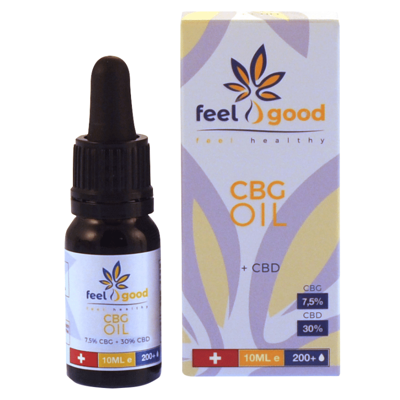CBD 30% + CBG 7.5% Feel Good | 10 ml - For those who purposefully choose a powerful routine.