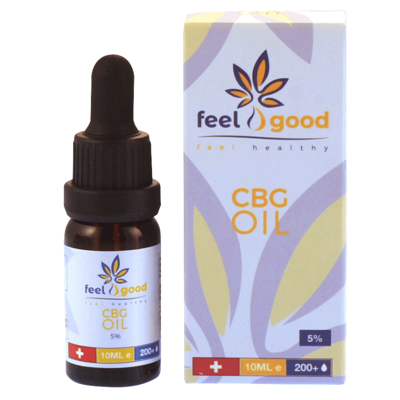 CBG 5% Feel Good | 10 ml - For those who like to get through the day feeling clear and focused.