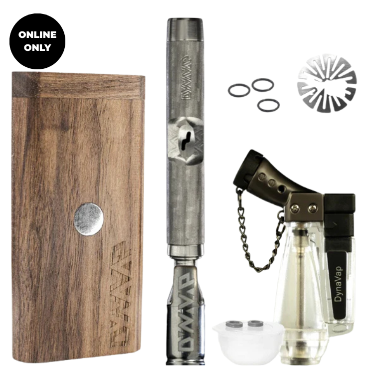 DynaVap M7 Starterpakket Walnoot | Mechanische precisie, compleet opgeborgen