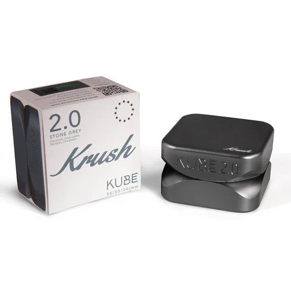 Kube Grinder 2.0 | Stone Grey - Grip, precision, and a sleek design.