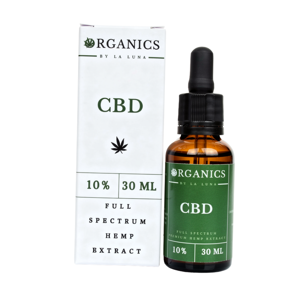 Huile de CBD à spectre complet 10 % | 30 ml - Pour ceux qui choisissent la paix, l'équilibre et la simplicité naturelle. 