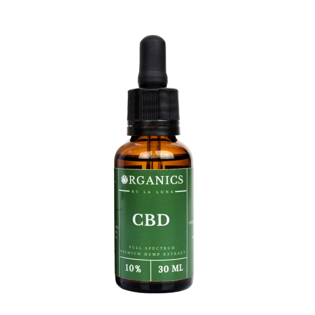 Huile de CBD à spectre complet 10 % | 30 ml - Pour ceux qui choisissent la paix, l'équilibre et la simplicité naturelle. 