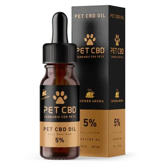 CBD Pet Care Oil + B12 (Chicken) Pure CBD | 10 ml - For pet owners who choose natural, caring support. 