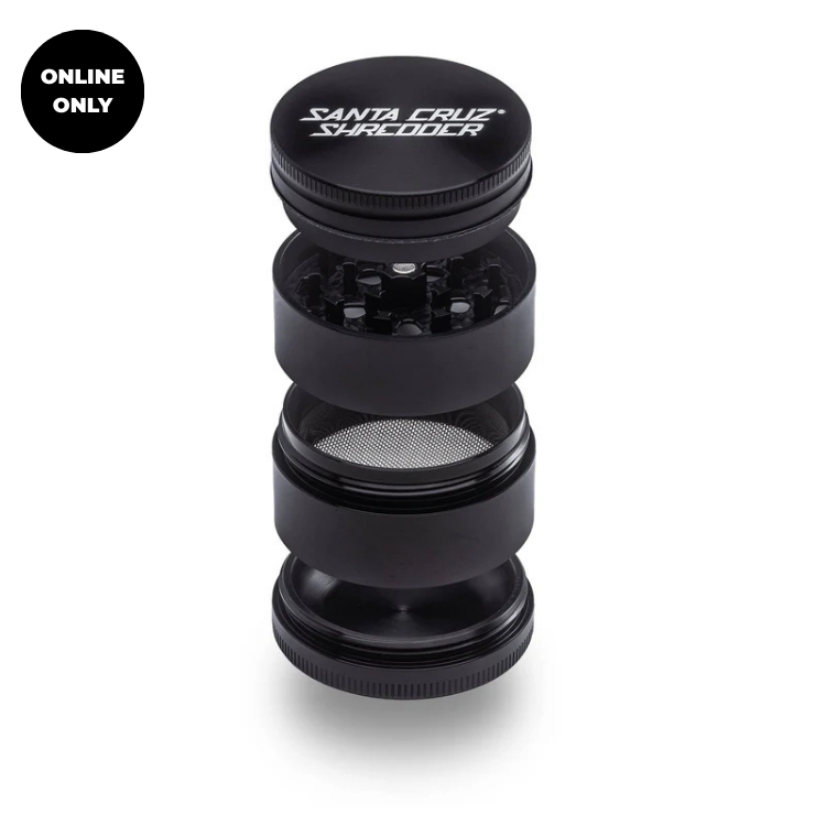 Santa Cruz Shredder 4-delige Grinder | Santa Cruz - maximale controle met zeef
