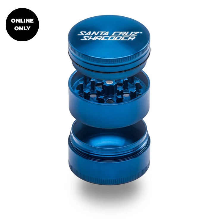 Shredder 3-delige Grinder | Santa Cruz - consistente maling zonder zeef