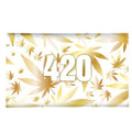 V-SYNDICATE – 420 Gold Glass Tray | Luxury with a distinct look. 