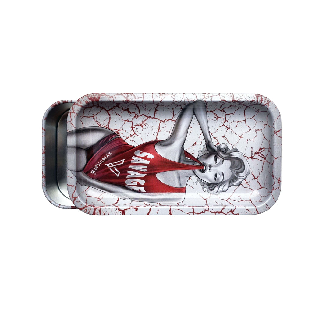 Tin Box 2.0 "Dank Diva" | V-Syndicate - Compact, stylish, and ready for everyday use. 