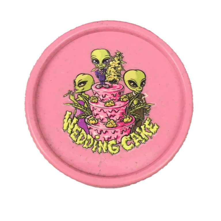 Wedding Cake Grinder - BEST BUDS | Compact, colorful, and ready when you are.