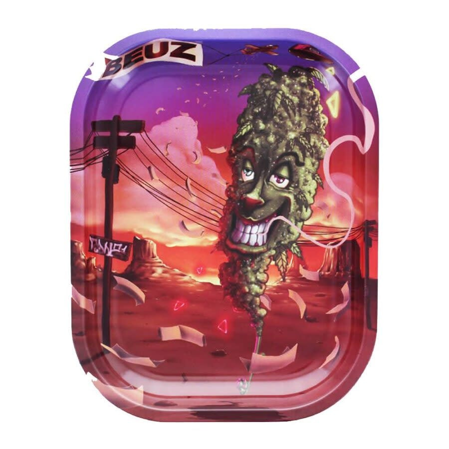 BEUZ - Smiley Valley Rolling Tray | Small - Compact, sturdy, and with a generous dose of color. 